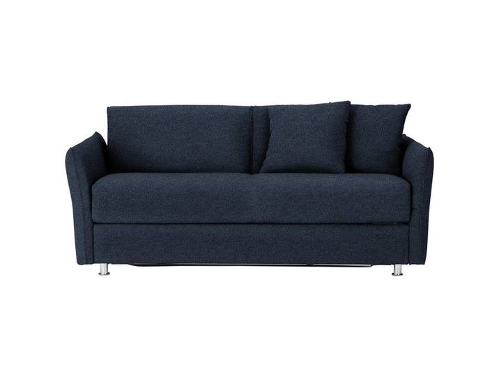 Bali Schlafsofa, Dunkelblau, Metall, 2-Sitzer, 194x85x100 cmes Vertrauen - Oeko-Tex®, Made in Germany, Oeko-Tex® Standard 100, Stoffauswahl, Kinderzimmer & Jugendzimmer, Jugendmöbel, Jugendsofas