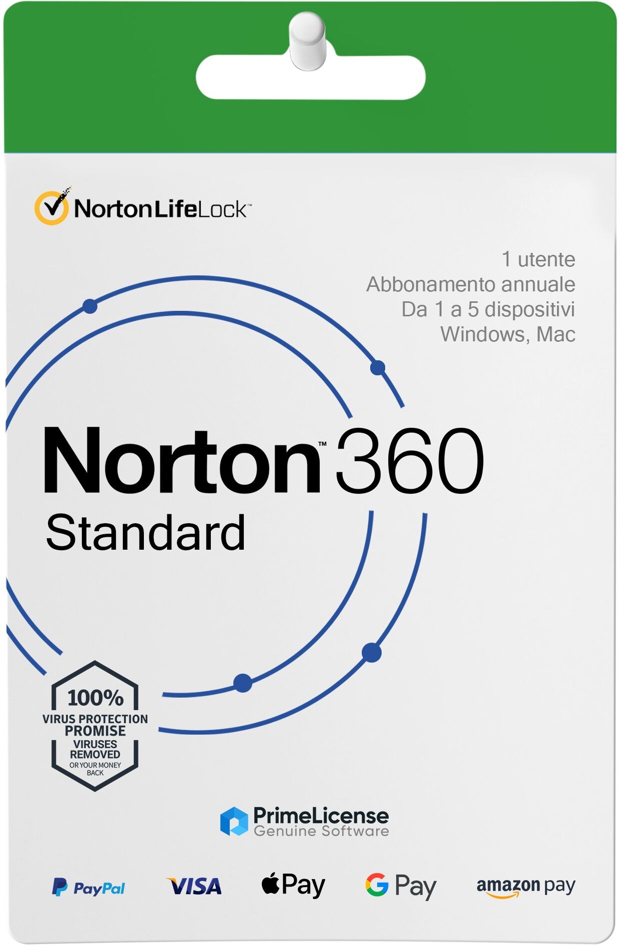 Symantec Norton 360 Standard - 1 Year