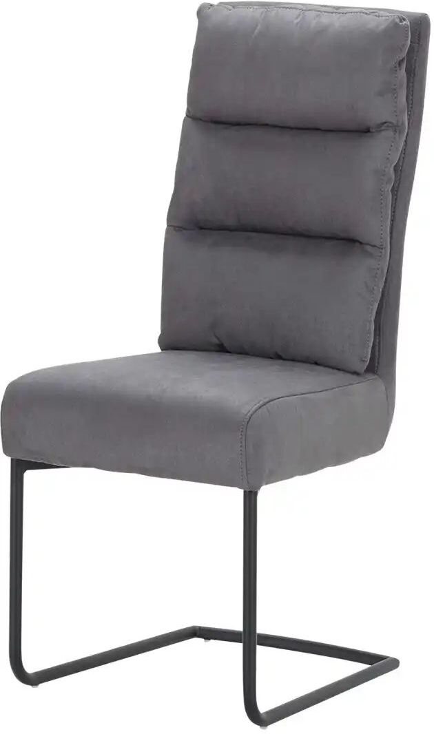 Höffner Schwingstuhl  Tamme ¦ grau ¦ Maße (cm): B: 43 H: 99 T: 62.0