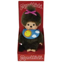 Sekiguchi Monchhichi Mädchen Sleepy 20 cm mit Schlafaugen