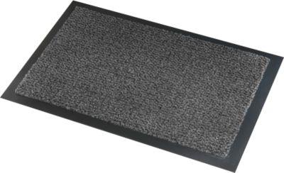Fußmatte Savane, mit Bürsteneffekt, B 1200 x L 1800 mm, waschbar, grau