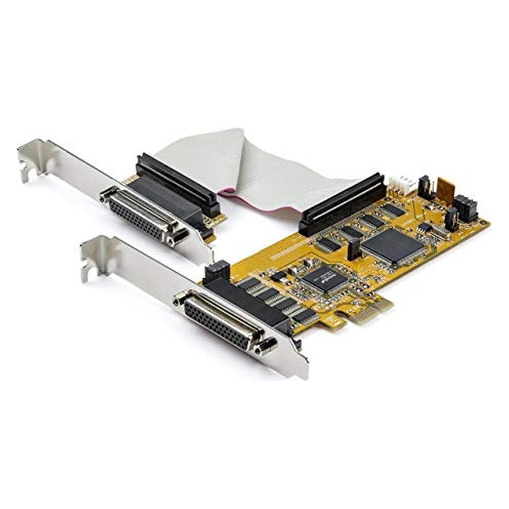 StarTech PEX8S1050LP PCI Express Schnittstellenkarte (8 Ports, RS232, PCIe, low profile (PEX8S1050LP)
