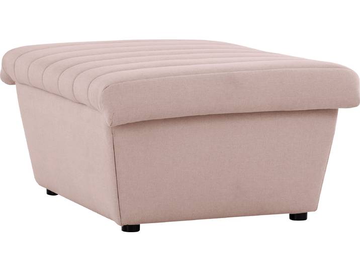 Hocker LOOKS VIII , rosa, B:90cm H:43cm T:105cm, 100% Polyester, LOOKS BY WOLFGANG JOOP, Hocker, Hocker, Quersteppung, passend zur Serie LOOKS VIII