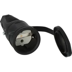 Brennenstuhl Schutzkontakt-Gummikupplung - IP54 - 230V/16A - 1082050020