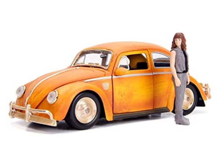 Jada 30114 1:24 Bumblebee VW Kever met Diecast Charlie Figuur