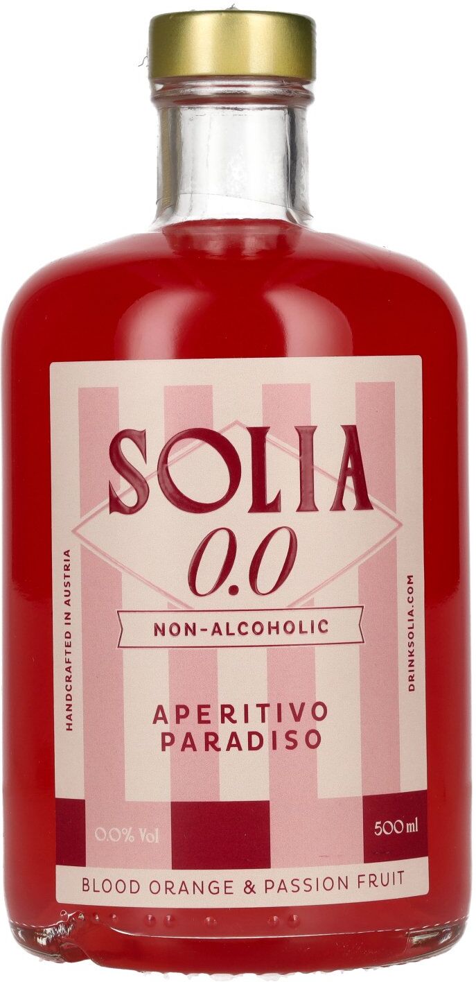 Solia 0.0 non-alcoholic Aperitivo PARADISO 0,5l