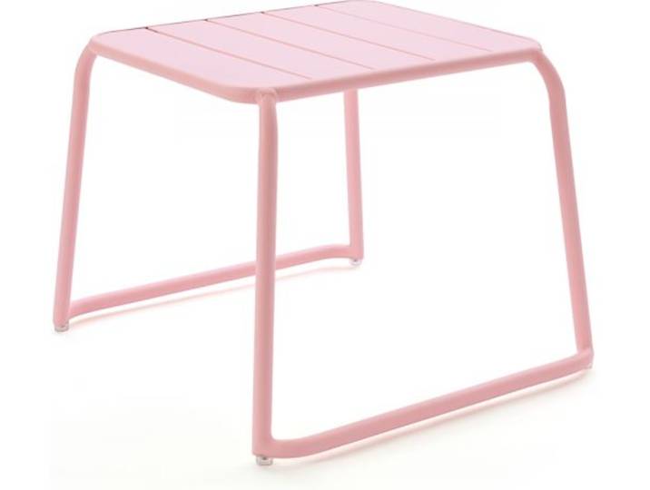Beistell-Tisch Malaga rosa 65.2x49x60.5 cm