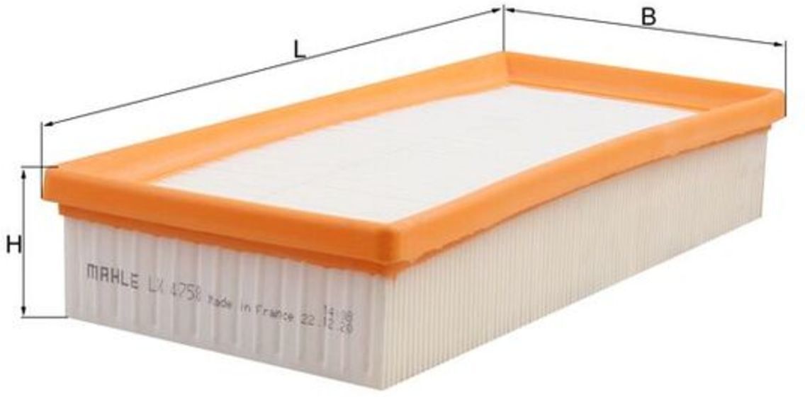 Luftfilter MAHLE KNECHT LX 4758
