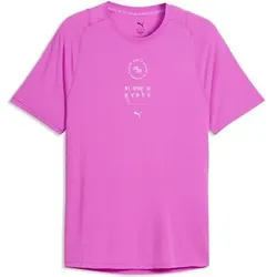 PUMA Herren Shirt M X HYROX DRYELITE TRAINING TEE, Größe M in Pink Pink