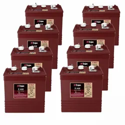 Ersatzakku für Terex Corp. Teleskoparbeitsbühne 2548 48V Akku - Batterie (Set)