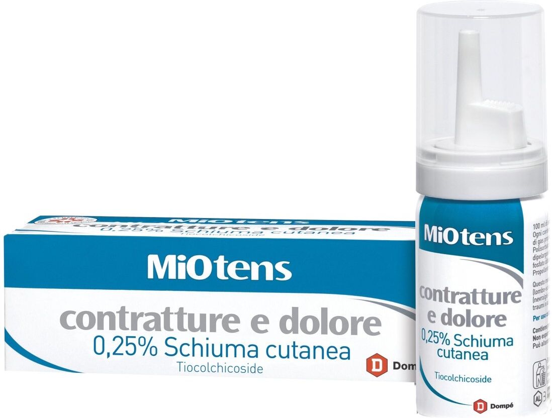 Dompé Miotens 0,25 % 30 ml schiuma cutanea