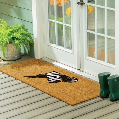 Evergreen Virginia Commonwealth University Full Color Indoor/Outdoor Coir Mat