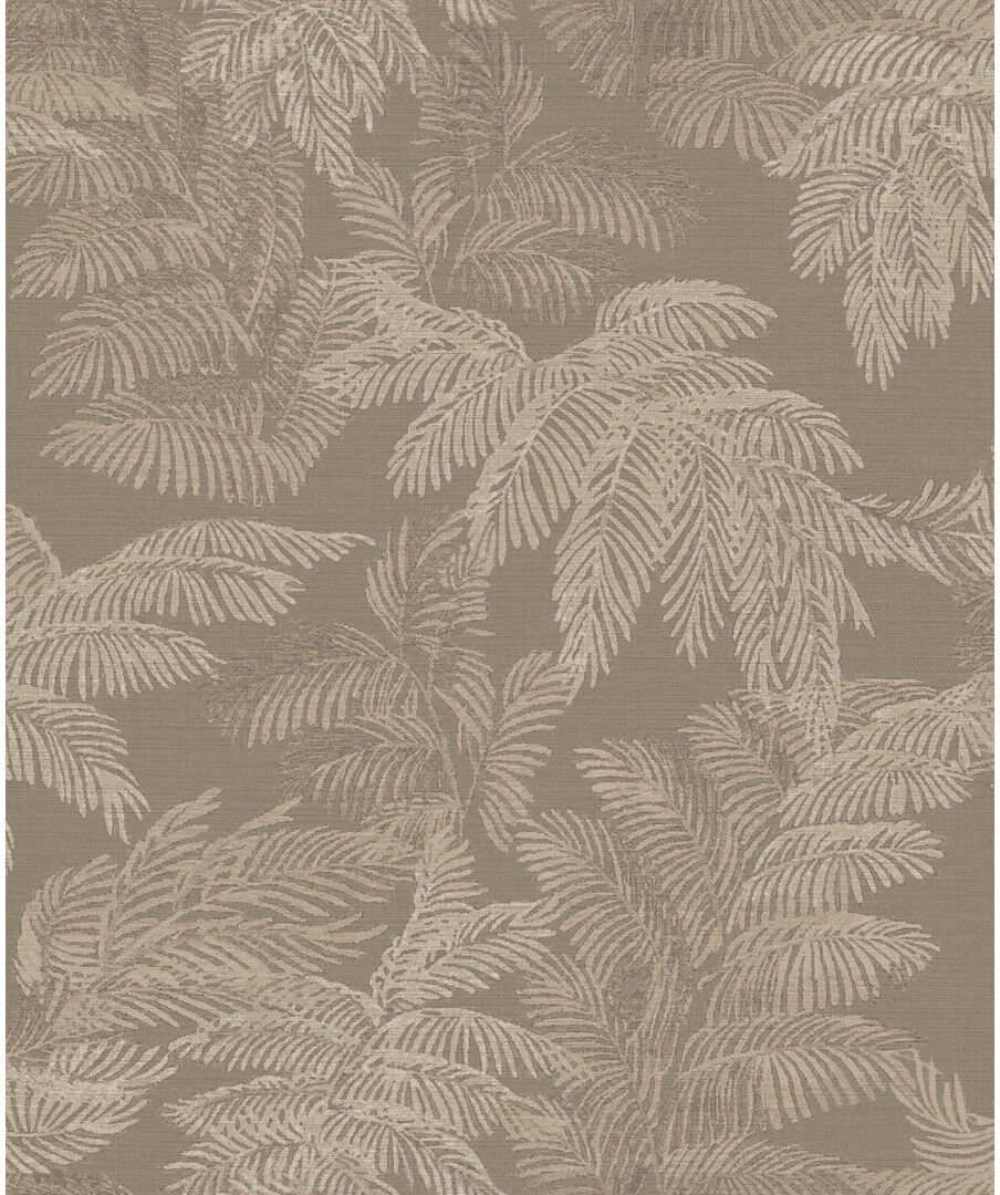 Borough Wharf Pemberville 10.05m x 53cm Textured Wallpaper Roll Brown