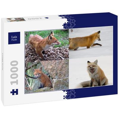 Lais Puzzle Collage Fuchs 1000 Teile
