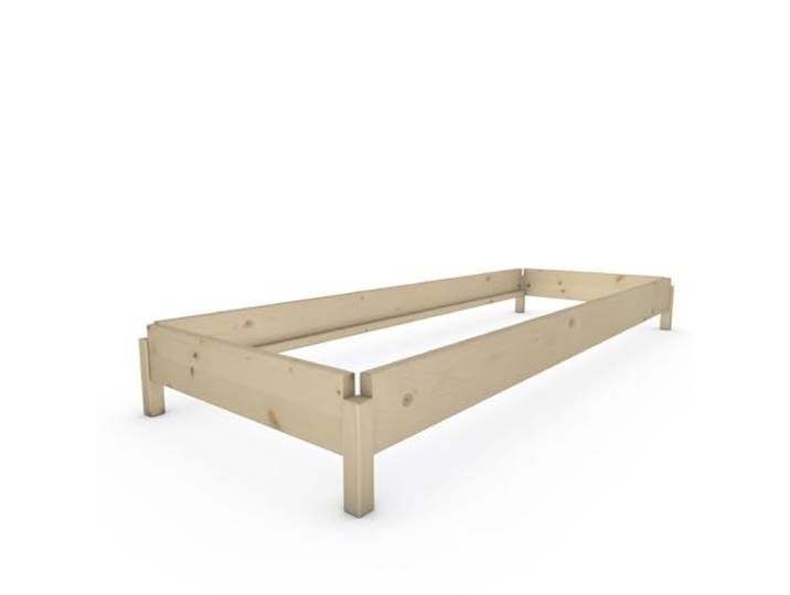 TUGA - Holztech Stapelbett Horst 70 cm x 200 cm 24 cm Fichte