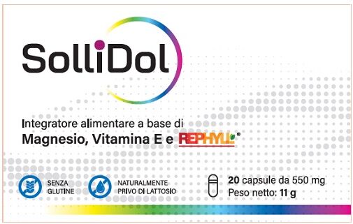 ADL FARMACEUTICI Srl SolliDol Integratore Alimentare, 20 Capsule