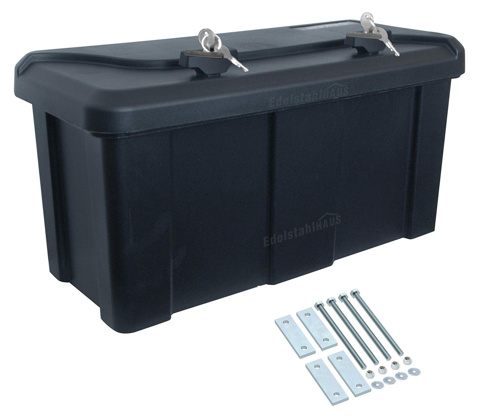 Tool Box met 2 Sloten en Galvaniseerde Bevestiging