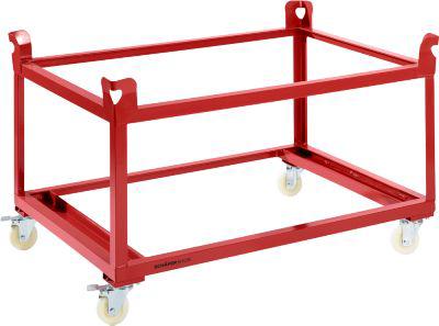 Schäfer Shop Pure Palettenrollrahmen, 1210 x 810 mm, rot