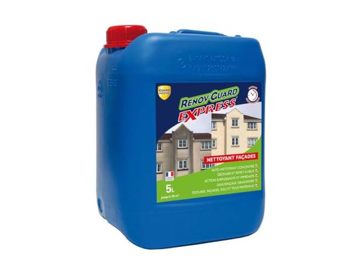 GUARD INDUSTRIE - Rénov'Guard Express Nettoyant façades concentré surpuissant tous matériaux - Conditionnement 5L
