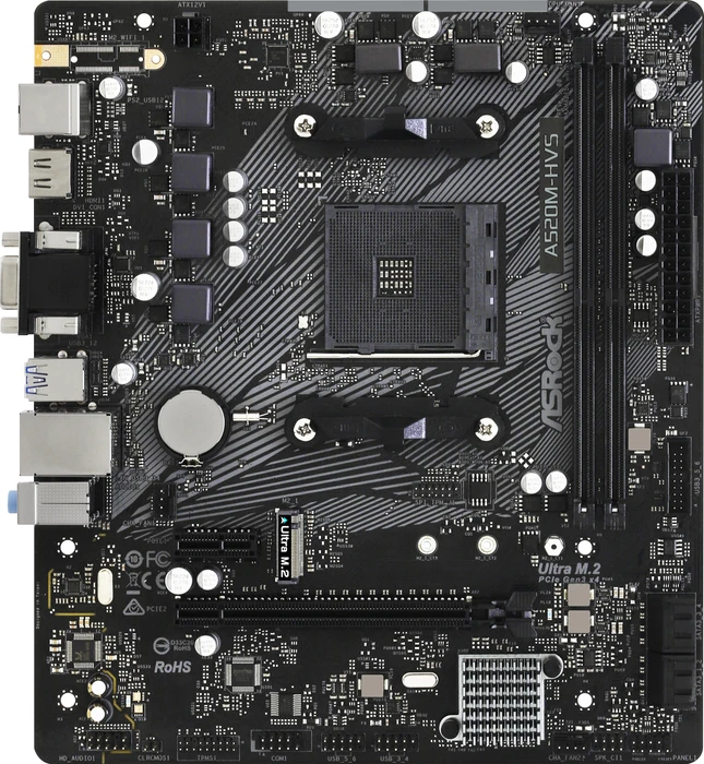 ASROCK A520M-HVS DDR4