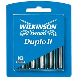 Ersatzklingen Typ 124A für Wilkinson Duplo II Plus (10 Stck.) #W040124200#