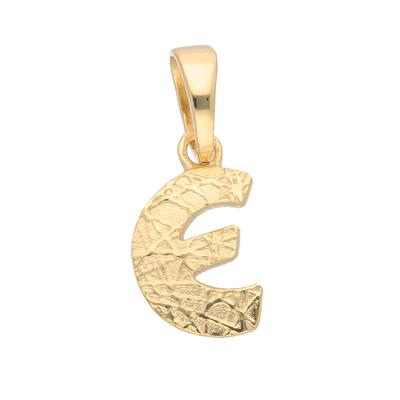 Buchstabenanhänger ADELIA´S "Buchstabenanhänger E 333 Gold ( 8K )", gold, Schmuckanhänger, Damen, E, Gold, Goldanhänger Buchstabe E