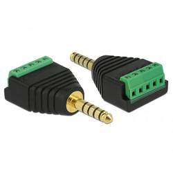 Delock 65948 65948 Klinke Audio Adapter [1x Klinkenstecker 3.5 mm - 1x Buchse] Schwarz, Grün