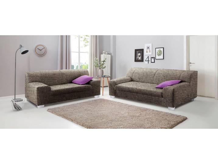 DOMO collection Polstergarnitur Amando zeitlos und modern, komfortabel, (Spar-Set), bestehend aus 2er- und 3er-Sofa