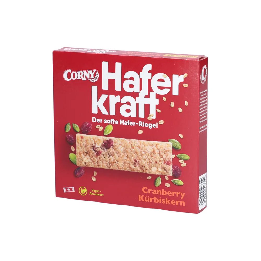 Corny Haferkraft Cranberry-Kürbiskern 10x4 St Riegel