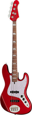Lakland Skyline 44-60 Custom 4 CAR Candy Apple Red Hochglanz