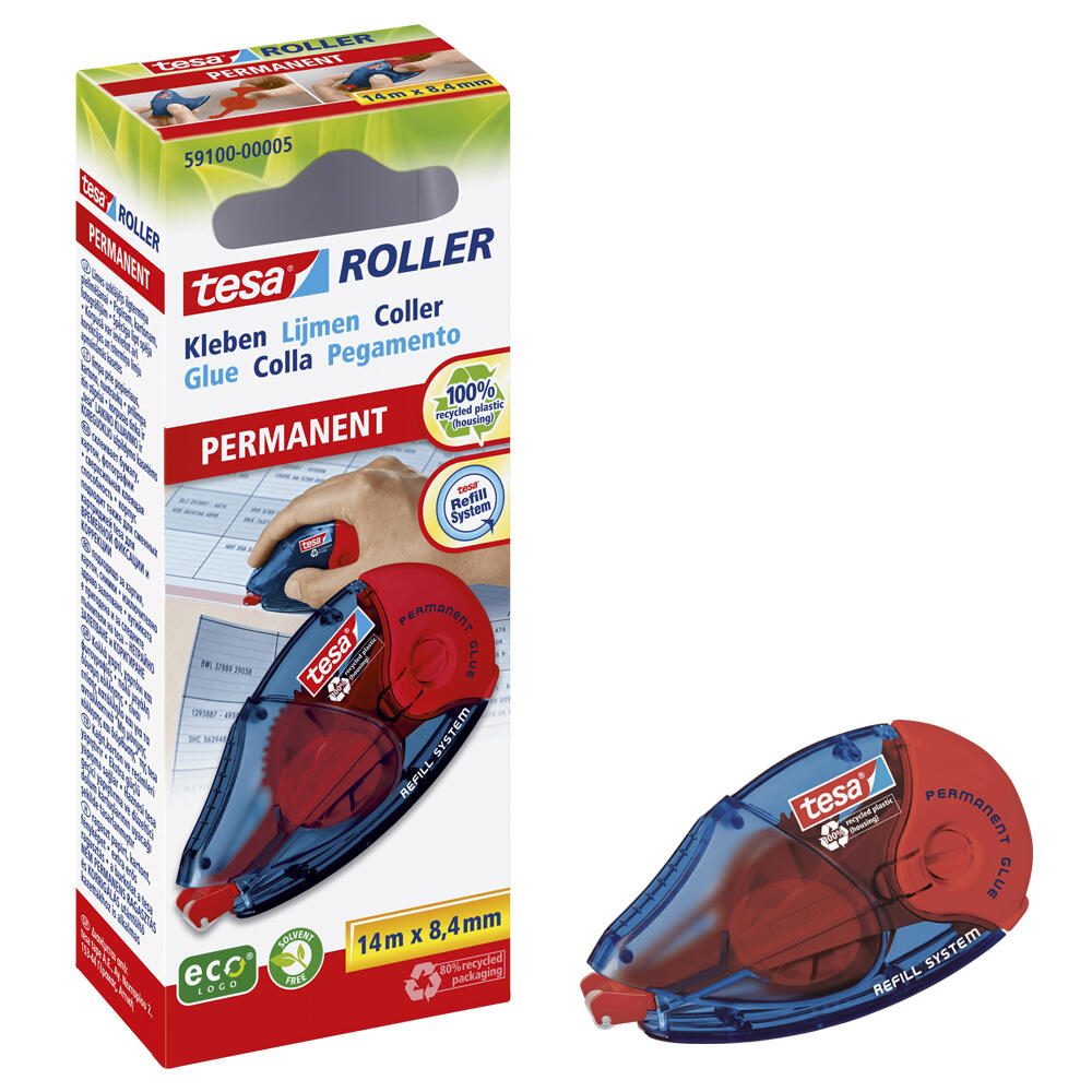 tesa Kleberoller permanent 59100-00005-08