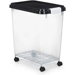 Relaxdays 2x Hundefutter-Aufbewahrungsbox, Futternapf Zubehör
