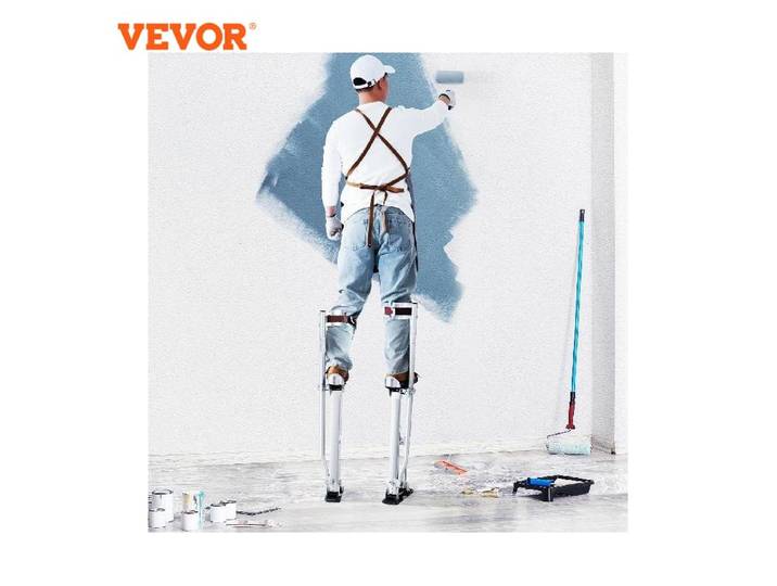 VEVOR Échasses Cloison Sèche Plaquiste Peinture Aluminium Réglables 61-101,6 cm