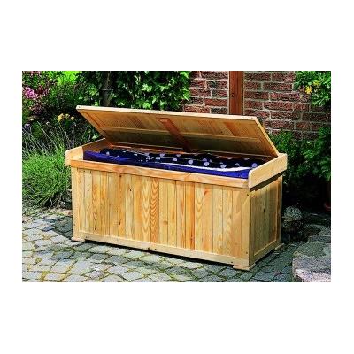 Sitzbank PROMADINO, beige (natur), B:120cm H:56cm T:51cm, Holzwerkstoff, Sitzbänke, Sitzbank