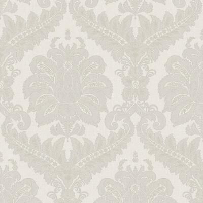 Galerie Wallcoverings Ornamenta Collection Traditional Damask Matte Finish Vinyl on Non-woven Wallpaper Roll