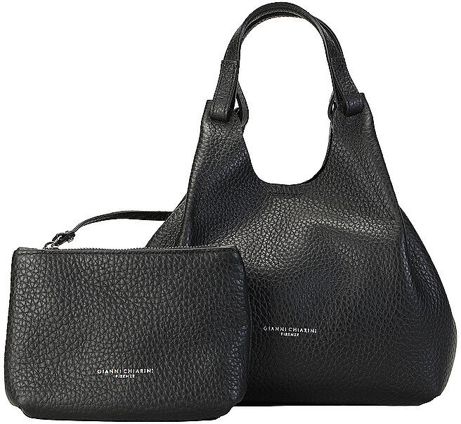 GIANNI CHIARINI Ledertasche - Hobo Bag DUA  schwarz EG