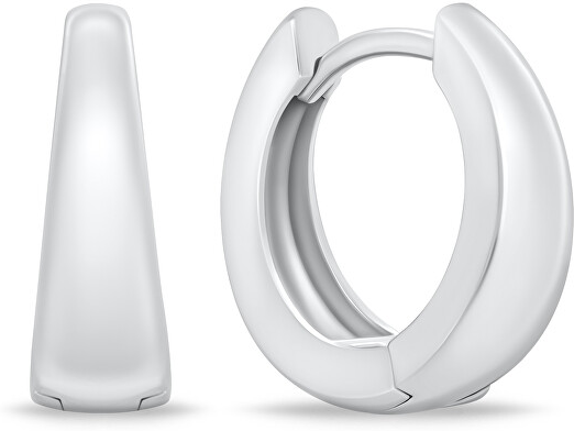 Lykken Casuals silverörhängen huggie