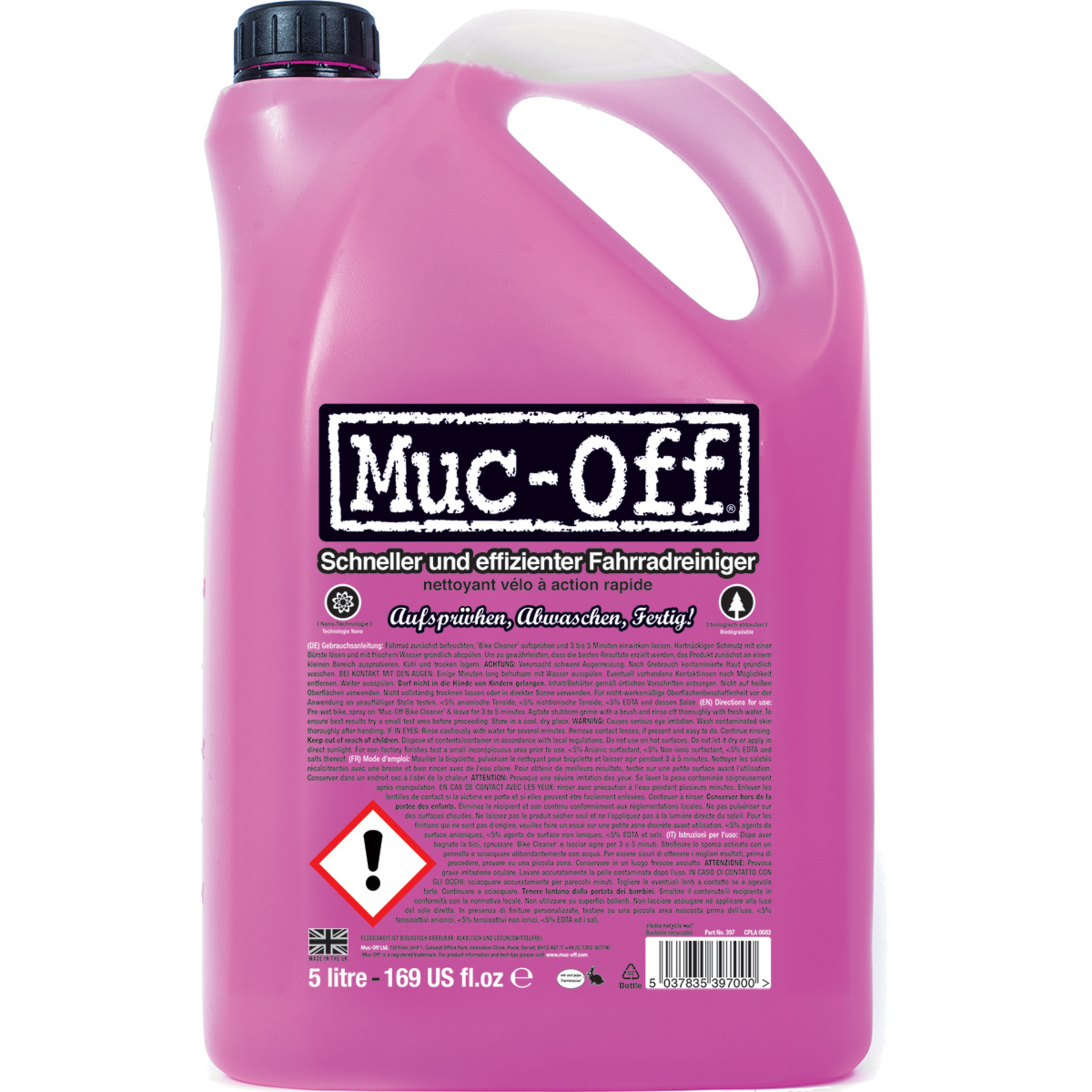Muc Off Bike Cleaner Fahrradwerkzeug & Fahrradpflege pink Größe 5L