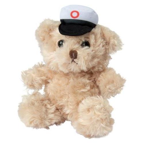 Sandy Teddy bear with red student cap (7393616512023)