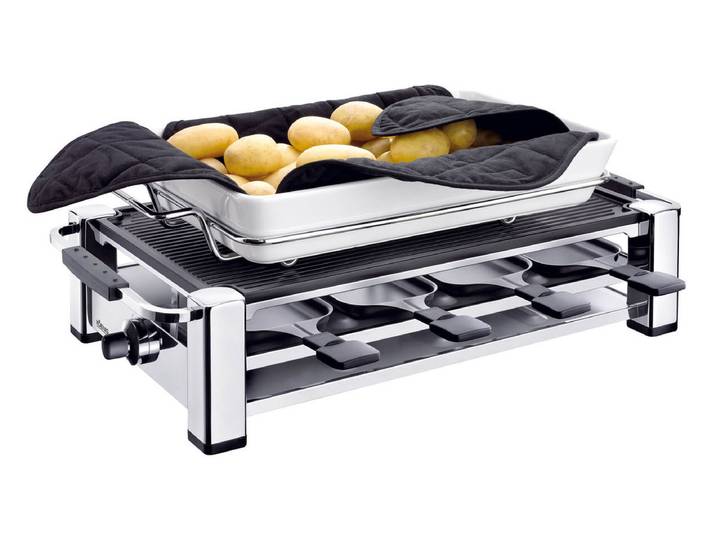 KOENIG Raclette-Grill inkl. Kartoffelwärmer
