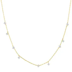 ANIA HAIE - NECKLACE - Scattered Station - gold