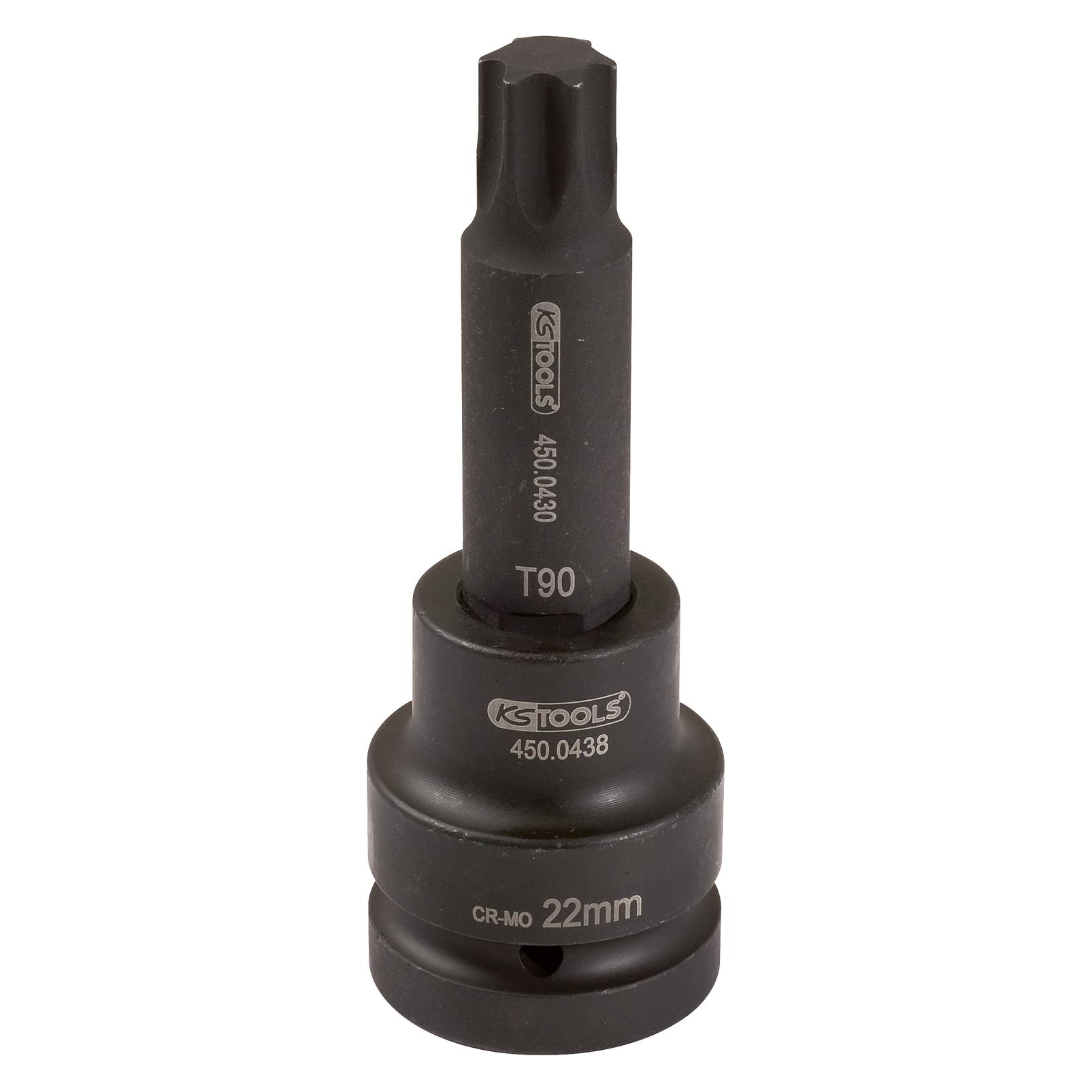KS Tools 1" Kraft-Bit-Stecknuss Torx (450.0474)