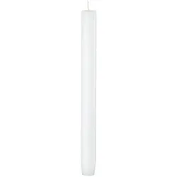 Engels Kerzen Original Stabkerze Gegossen, Stab Kerze, Leuchterkerze, Tafelkerze, Paraffin, Weiß, Ø 2.2 cm, H 24 cm, 62002224001