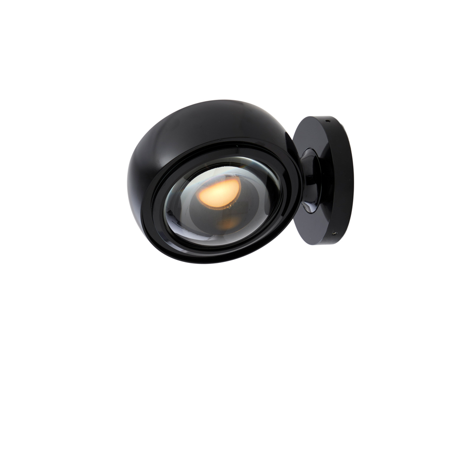 LOOM Design LED-Wandleuchte OPTIC Schwarz glänzend 854-003 5712802226391
