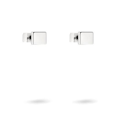 Paar Ohrstecker LIEBESKIND BERLIN "Schmuck Geschenk Edelstahl Ohrringe Berlin Nights", silber (edelstahlfarben), Ohrringe, Damen, Edelstahl