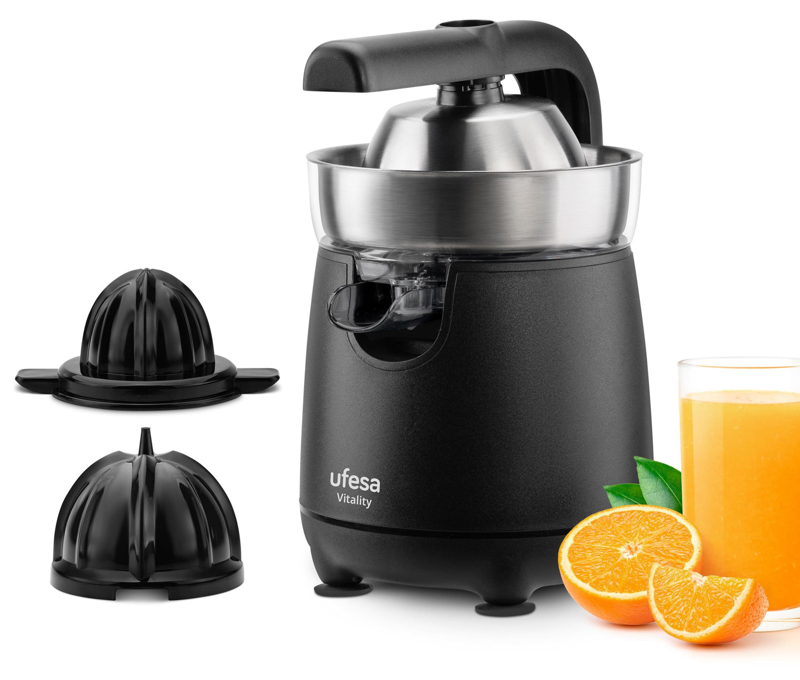 Ufesa Vitality elektrische citruspers, 120W, wit