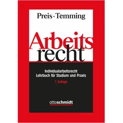 Arbeitsrecht - Individualarbeitsrecht, Fachbücher von Felipe Temming, Ulrich Preis