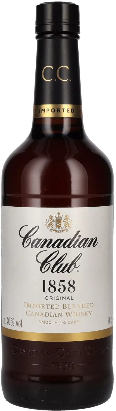 Canadian Club Whisky Canadian Club Blended Canadian Whisky 40% Vol. 0,7l