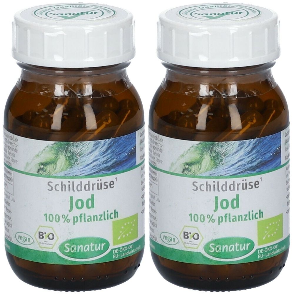 JOD 100% pflanzlich Bio Kapseln 2x 2x60 St