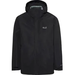 JACK WOLFSKIN Jack Wolfskin Herren Doppeljacke PINETRAIL 3IN1 JKT M, Größe XL in Schwarz Schwarz